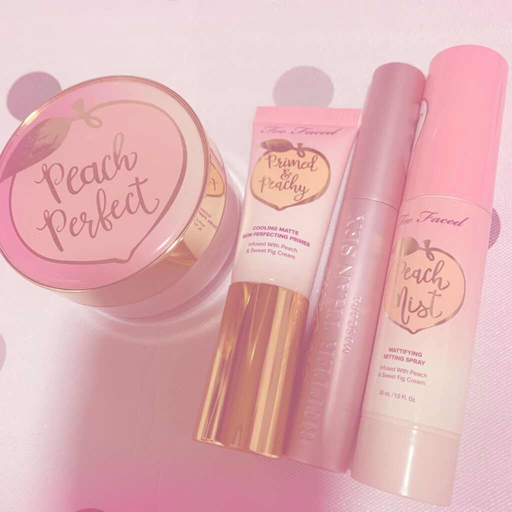 ピーチパーフェクト マット ルース セッティング パウダー/Too Faced/ルースパウダーを使ったクチコミ（2枚目）