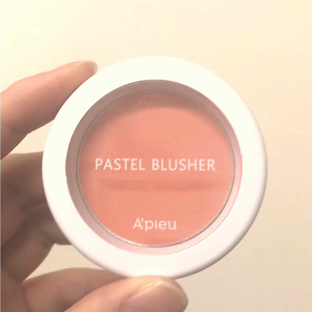 アピュー パステルブラッシャー/A’pieu/パウダーチークを使ったクチコミ(1枚目)
