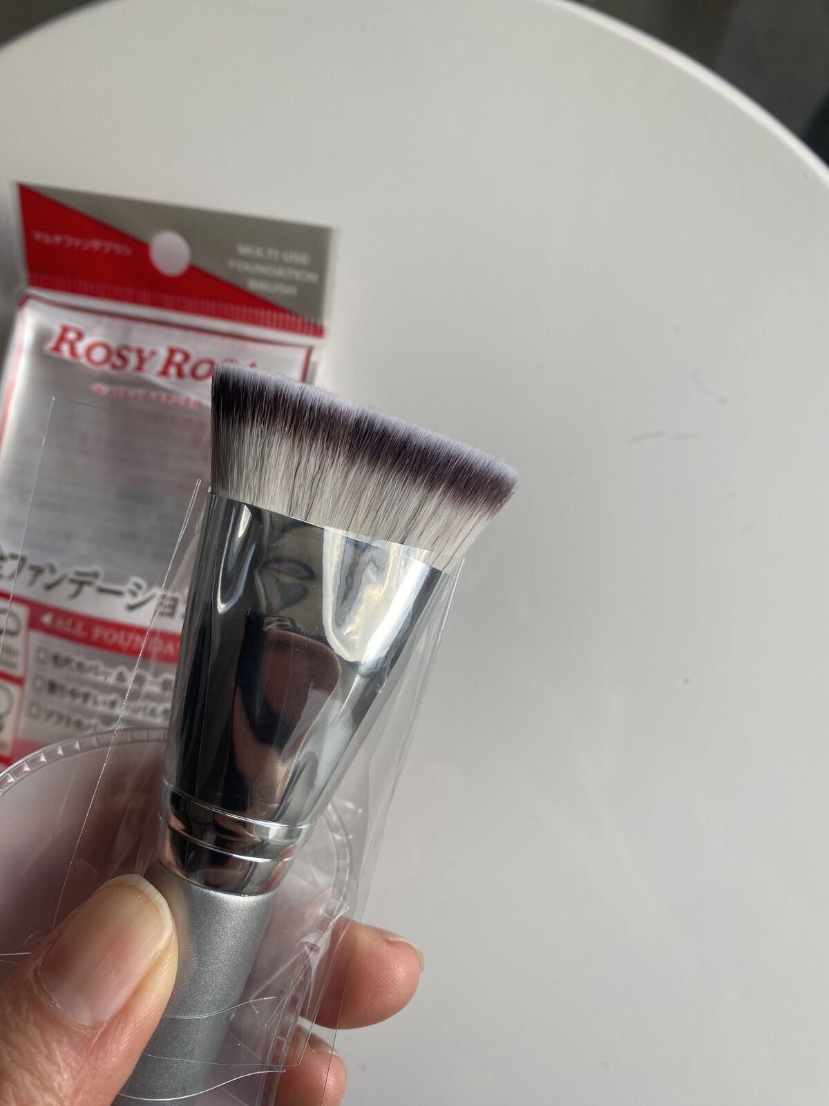 マルチファンデブラシ /ロージーローザ/メイクブラシを使ったクチコミ（3枚目）