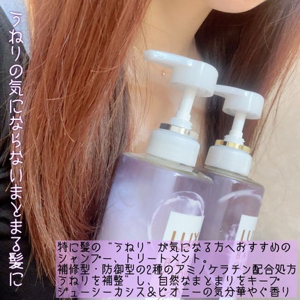 バスグロウ ストレート&シャイン シャンプー/トリートメント/LUX/市販シャンプーを使ったクチコミ(2枚目)