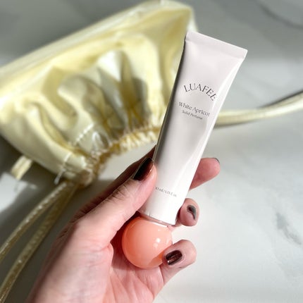 ソリッド パフューム ホワイトアプリコット/LUAFEE/練り香水を使ったクチコミ(4枚目)