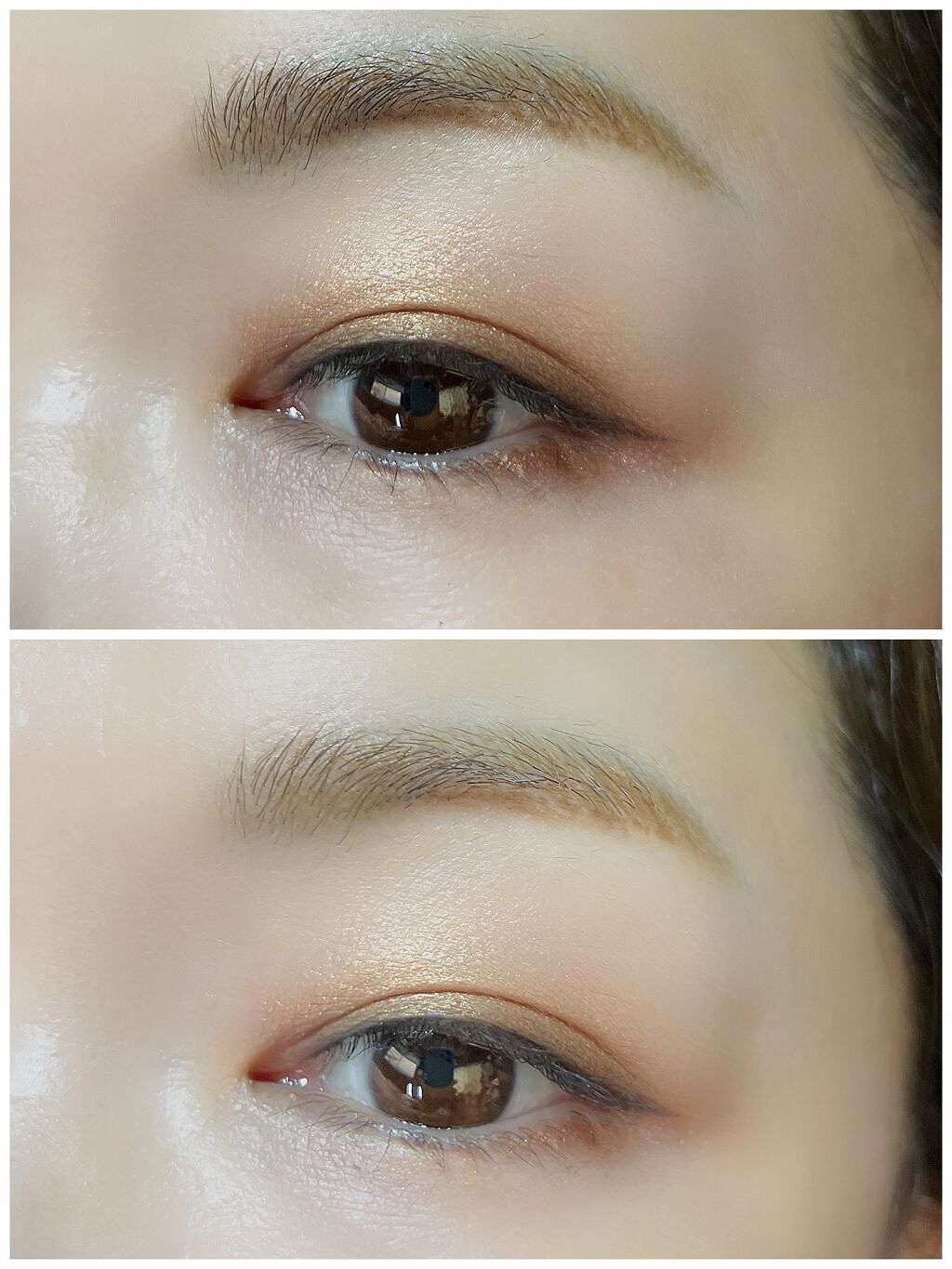 リラクシーアイシャドウ/GENE TOKYO/アイシャドウパレットを使ったクチコミ(4枚目)