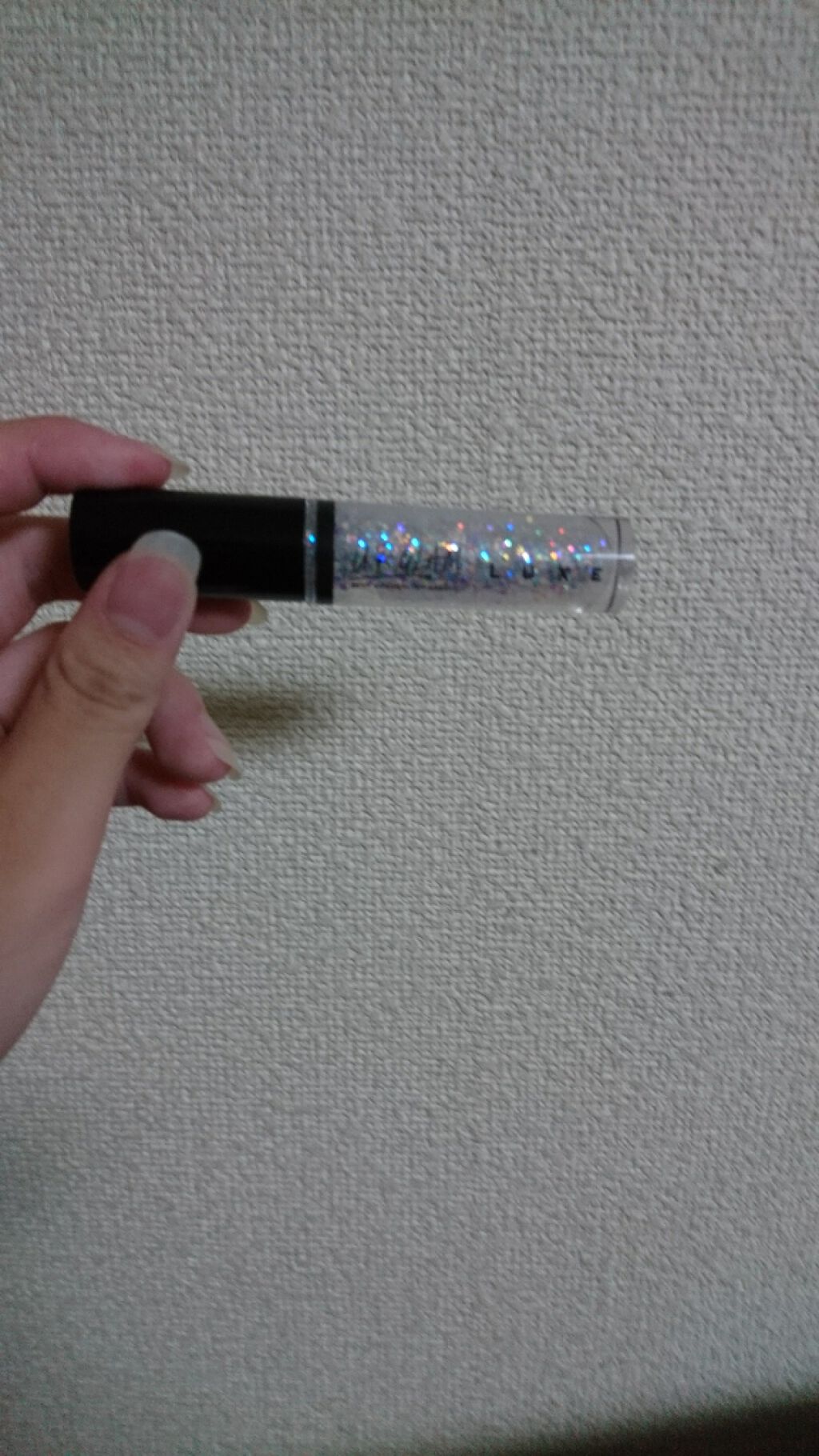 UR GLAM LUXE　GLITTER LIP GLOSS クリア/U R GLAM/リップグロスを使ったクチコミ（1枚目）