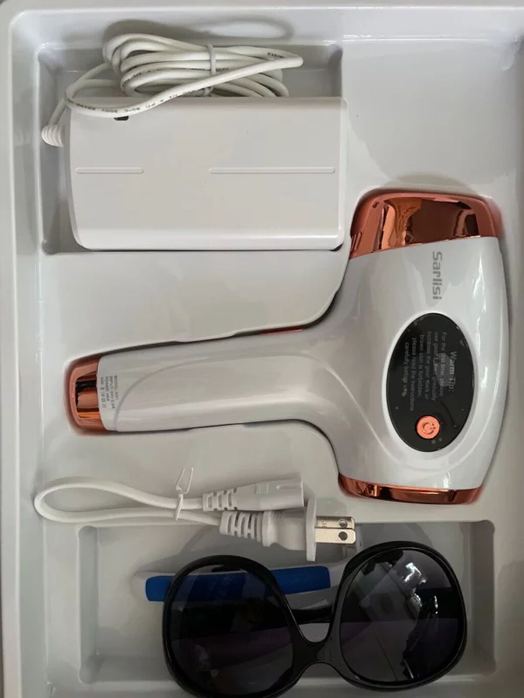 光脱毛器 VIO/Sarlisi/家庭用脱毛器を使ったクチコミ（1枚目）