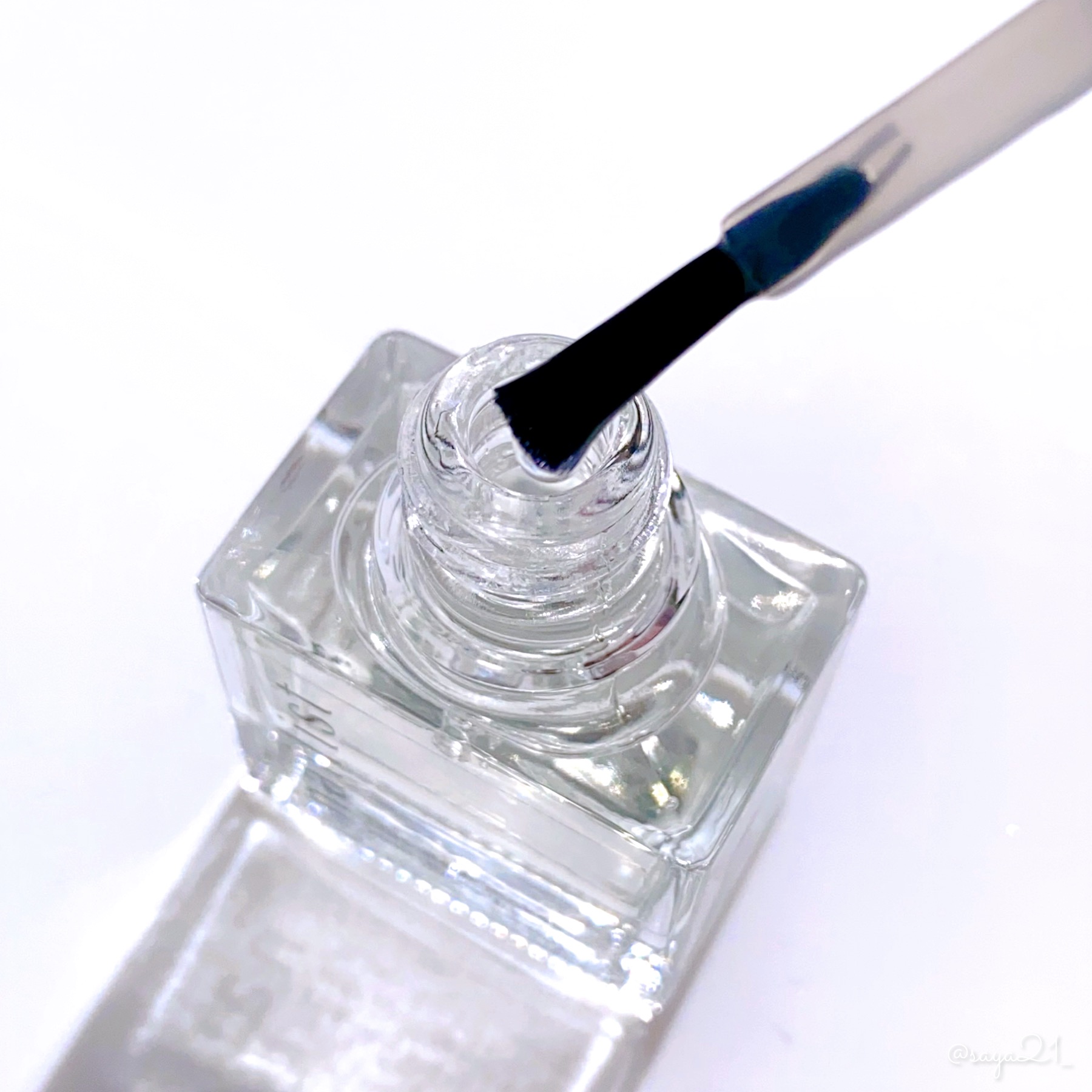 クイッククリスタルコートⅡ/ネイリスト/ネイルトップコートを使ったクチコミ（2枚目）