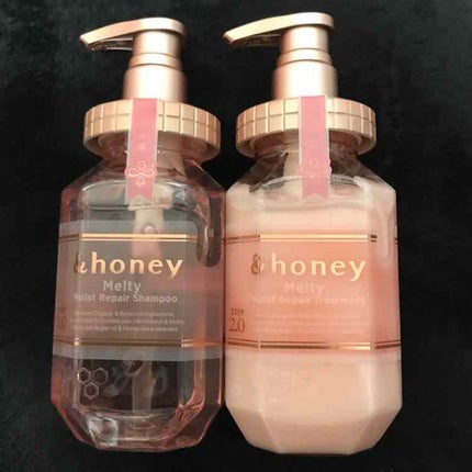 &honey Melty モイストリペア シャンプー1.0/モイストリペア ヘアトリートメント2.0/&honey/市販シャンプーを使ったクチコミ(1枚目)