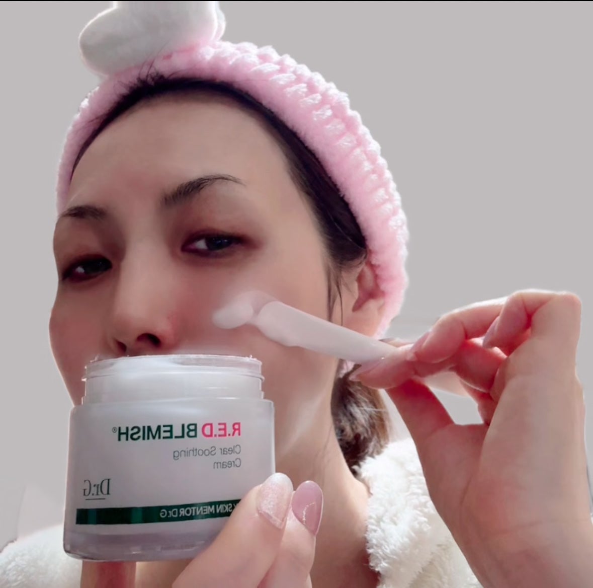 レッドブレミッシュ クリアスージングクリーム/Dr.G/フェイスクリームを使ったクチコミ(3枚目)