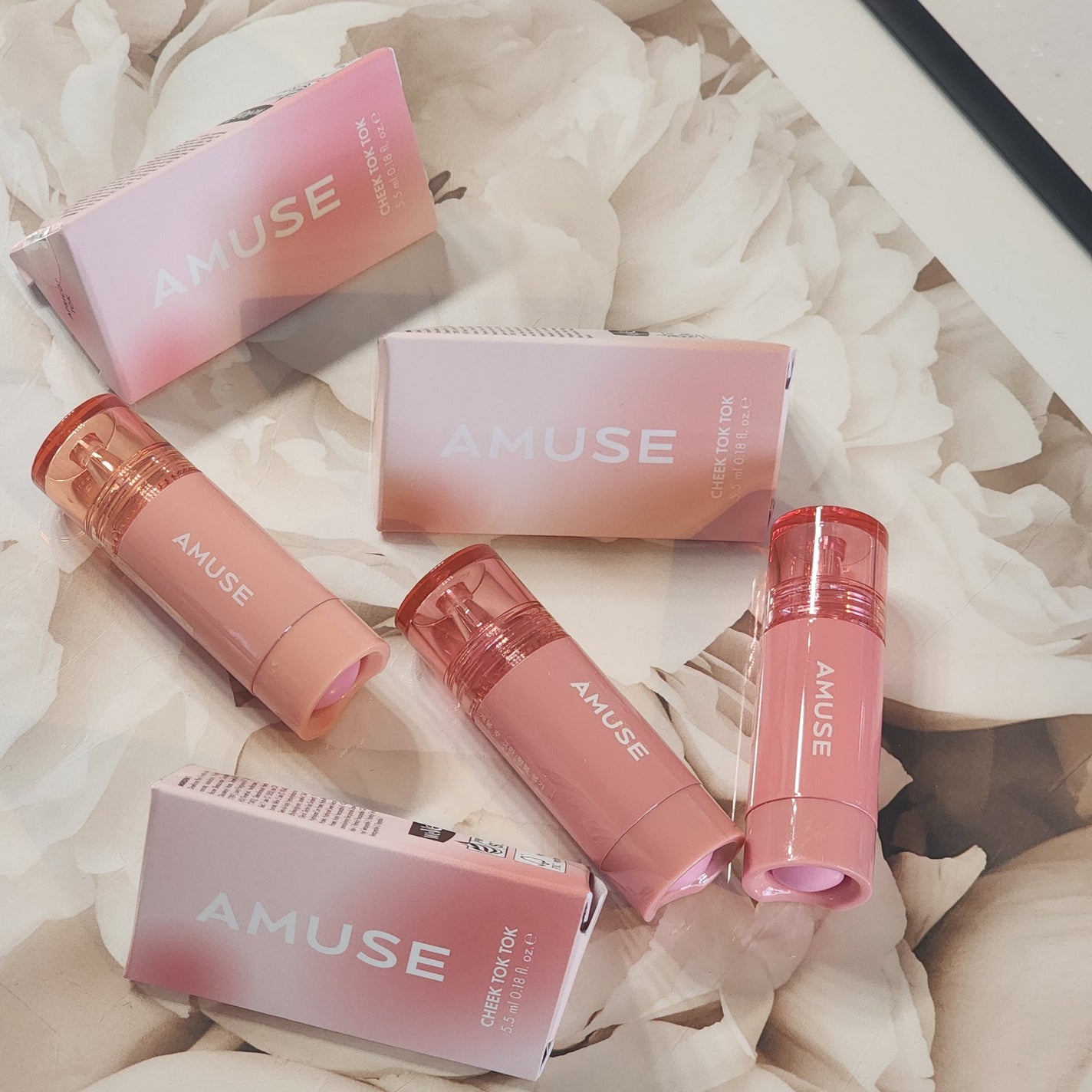 チークトクトク/AMUSE/リキッドチークを使ったクチコミ(3枚目)