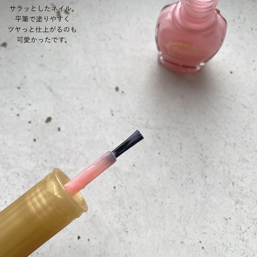 ネイルパティシエ 68 ピーチミルク/スウィーツ スウィーツ/マニキュアを使ったクチコミ（3枚目）