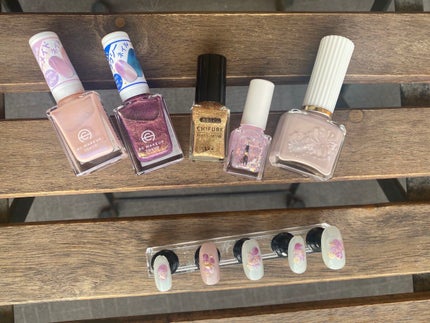 ネイル エナメル 細筆タイプ/ちふれ/マニキュアを使ったクチコミ(4枚目)