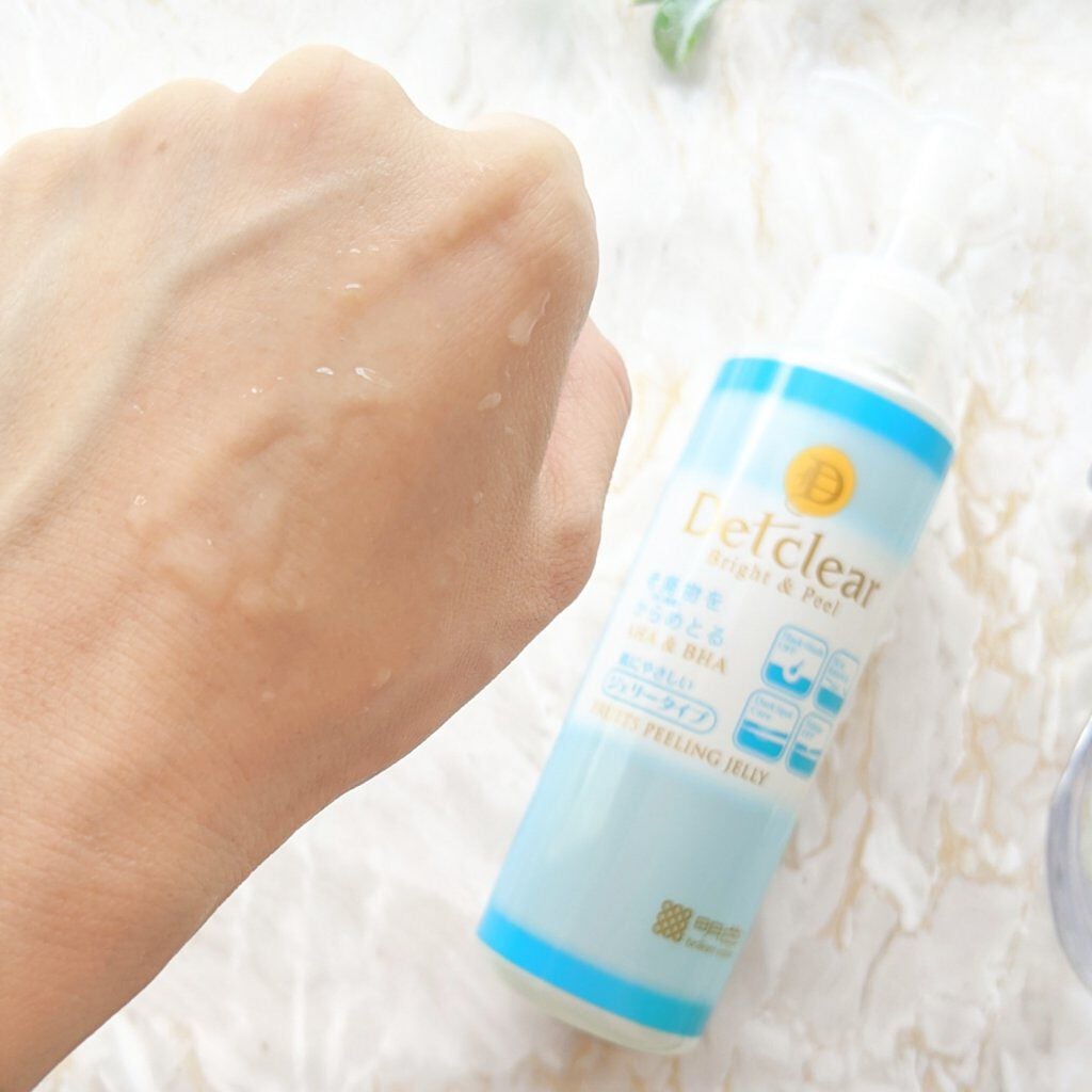DETクリア ブライト&ピール ピーリングジェリー<無香料タイプ>/Detclear/ピーリングを使ったクチコミ(3枚目)