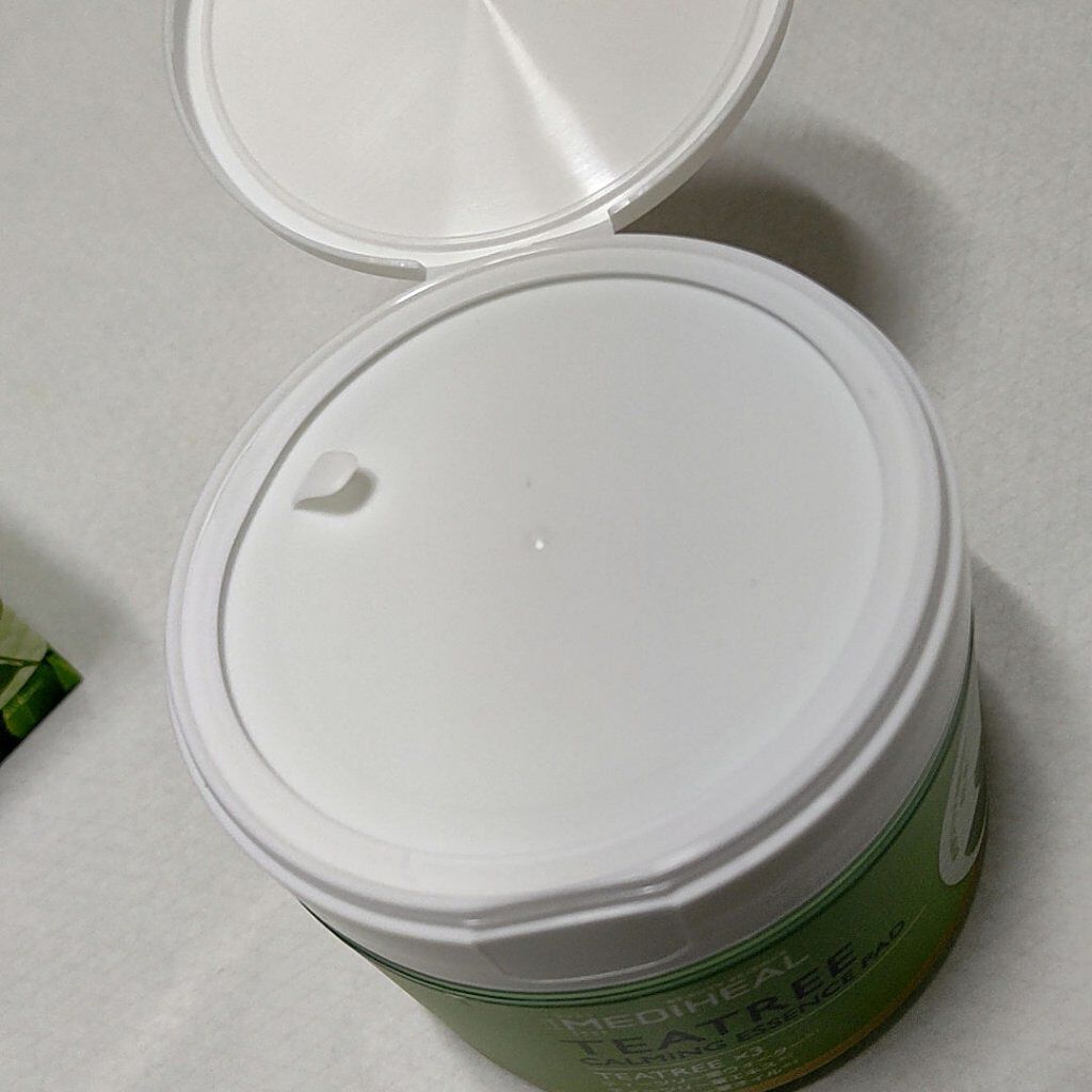 ティーツリーカーミングエッセンスパッド/MEDIHEAL/トナーパッドを使ったクチコミ（2枚目）