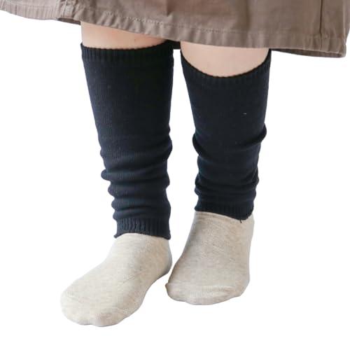 極暖シルク レッグウォーマー 08 鉄黒