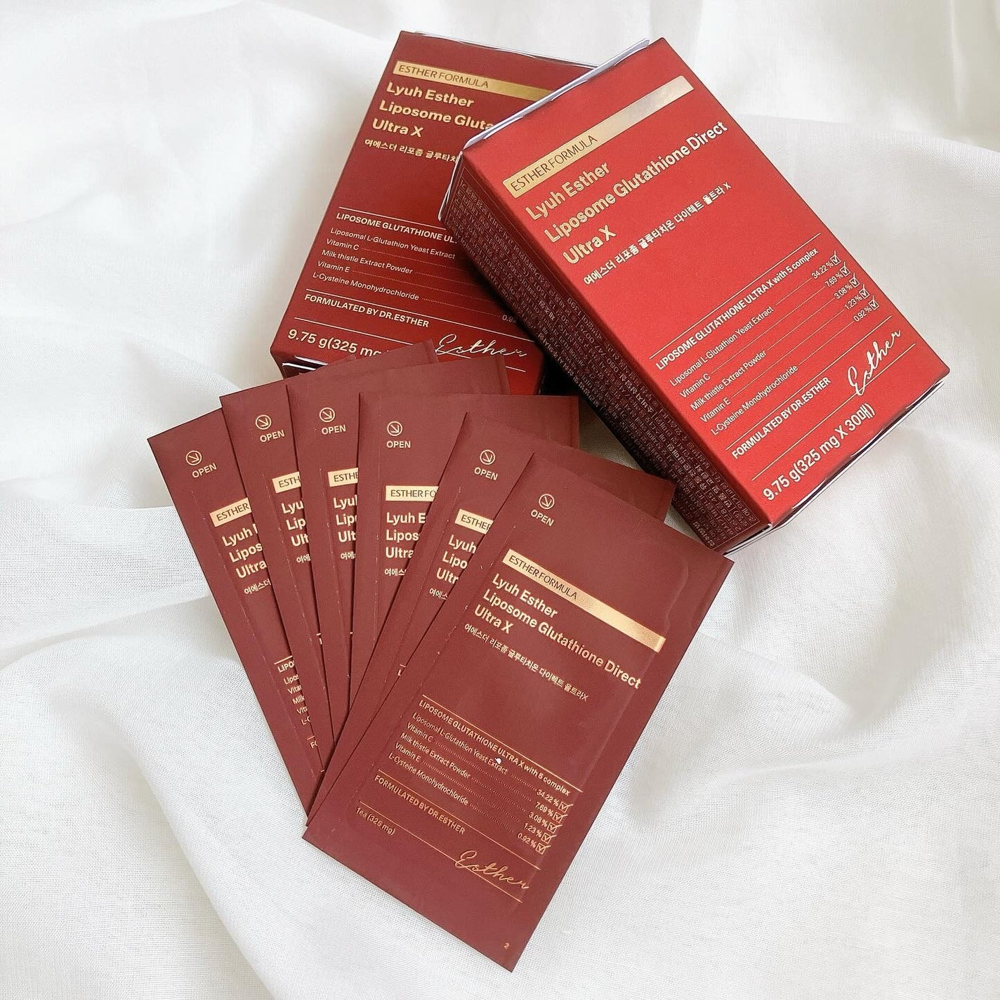 ヨエスターGLTダイレクトウルトラX/ESTHER FORMULA/美容サプリメントを使ったクチコミ(1枚目)