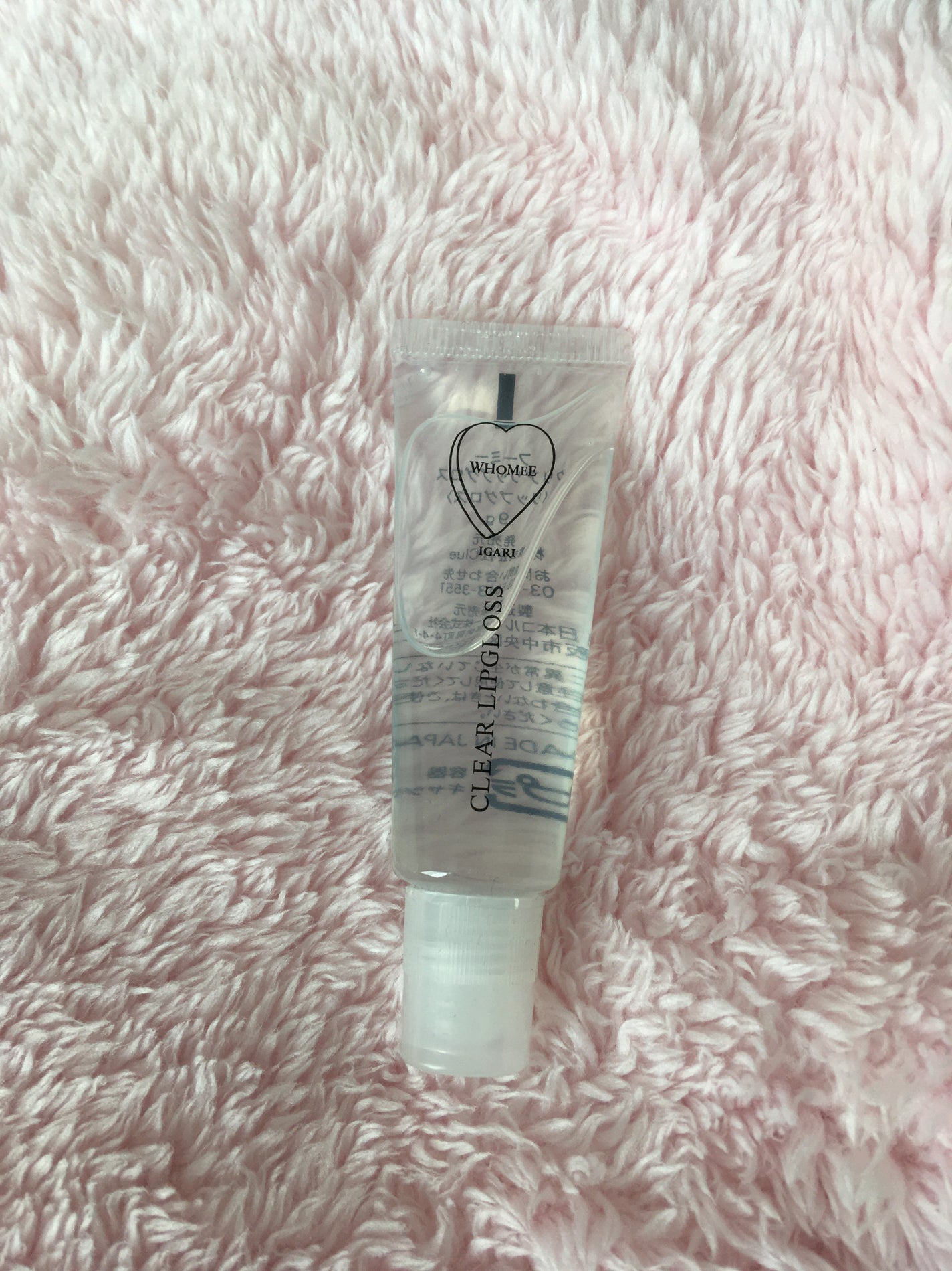 クリアリップグロス/WHOMEE/リップケアを使ったクチコミ(1枚目)