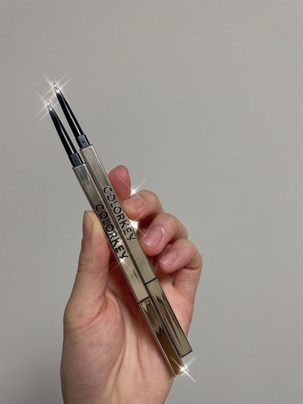 トライアングルアイブロウペンシル/COLORKEY/アイブロウペンシルを使ったクチコミ(5枚目)