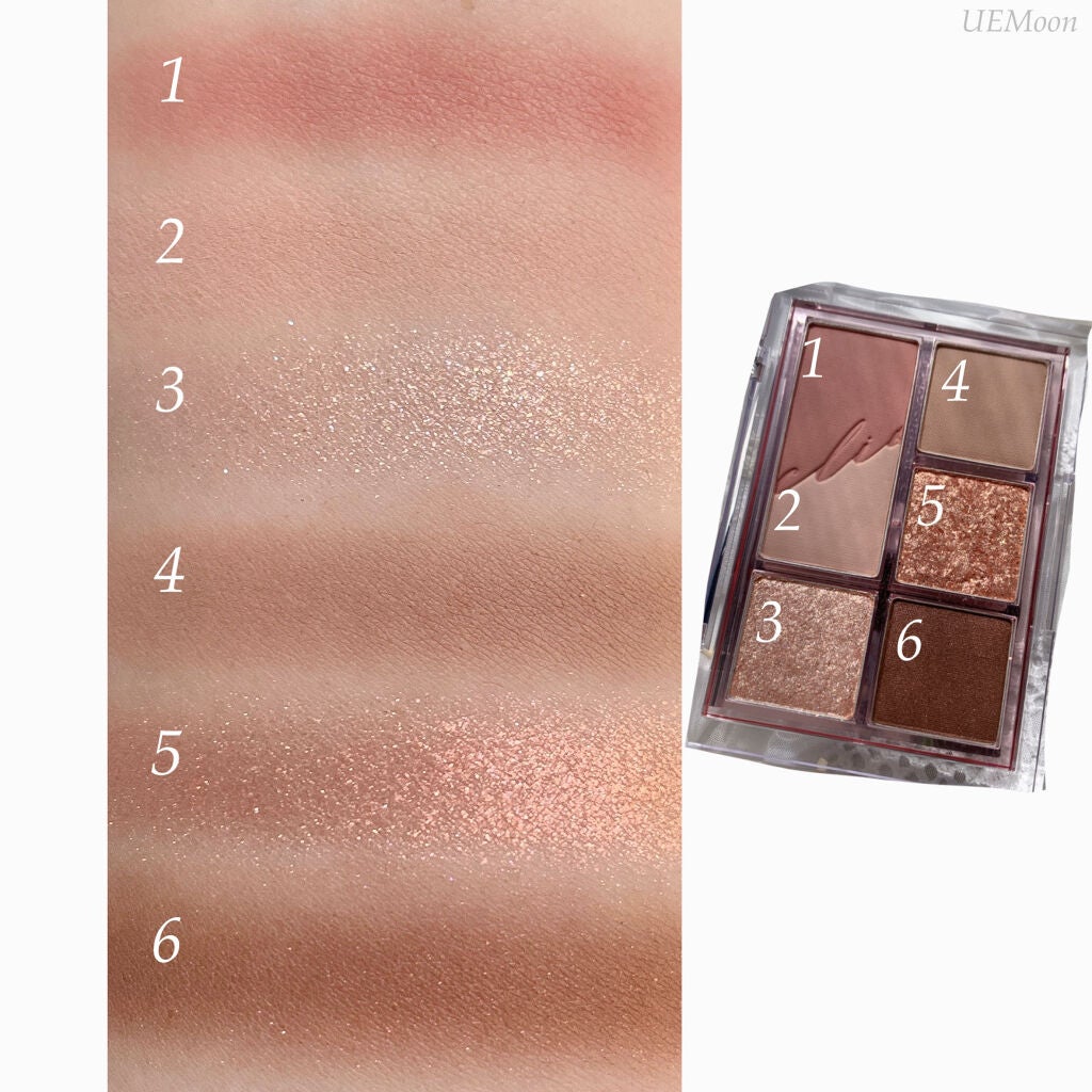 プロ アイパレット ミニ/CLIO/アイシャドウパレットを使ったクチコミ(3枚目)