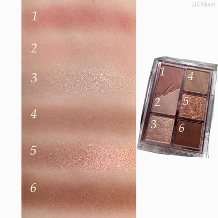 プロ アイパレット ミニ/CLIO/アイシャドウパレットを使ったクチコミ(3枚目)