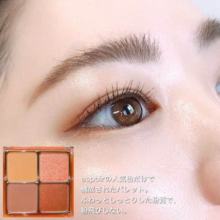 リアルアイハンディパレット/espoir/アイシャドウパレットを使ったクチコミ(4枚目)