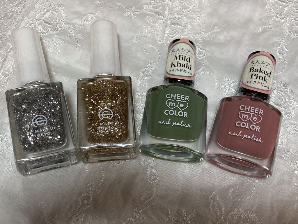 CHEER me COLOR ネイルポリッシュ/セリア/マニキュアを使ったクチコミ（1枚目）