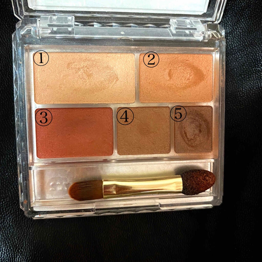パーフェクトマルチアイズ/キャンメイク/アイシャドウパレットを使ったクチコミ(2枚目)
