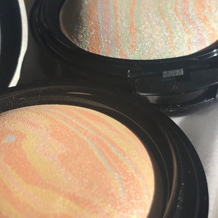 マーブルハイライター/LB/パウダーチークを使ったクチコミ(2枚目)