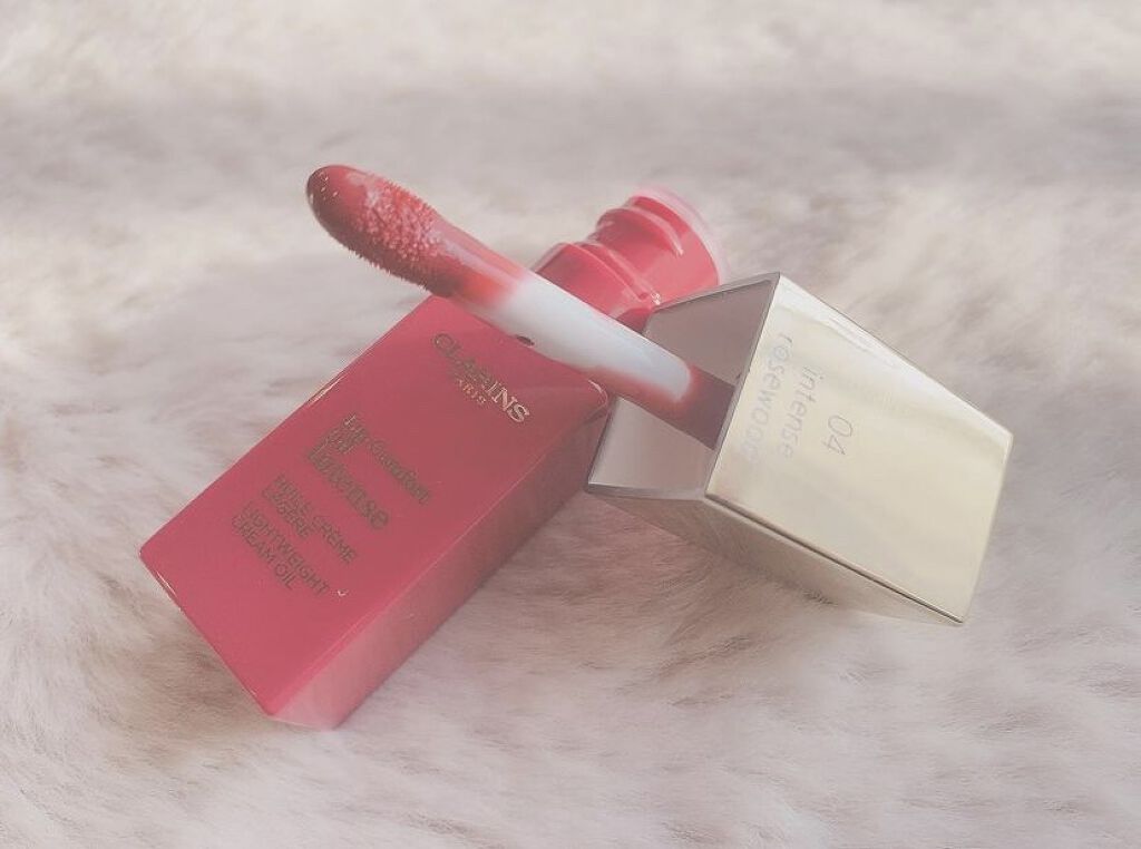 コンフォート リップオイル インテンス/CLARINS/リップグロスを使ったクチコミ（1枚目）