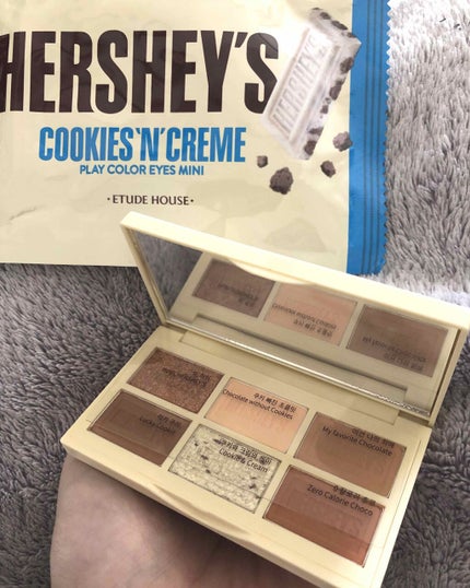 ハーシー プレイカラーアイズミニ/ETUDE/アイシャドウパレットを使ったクチコミ(2枚目)