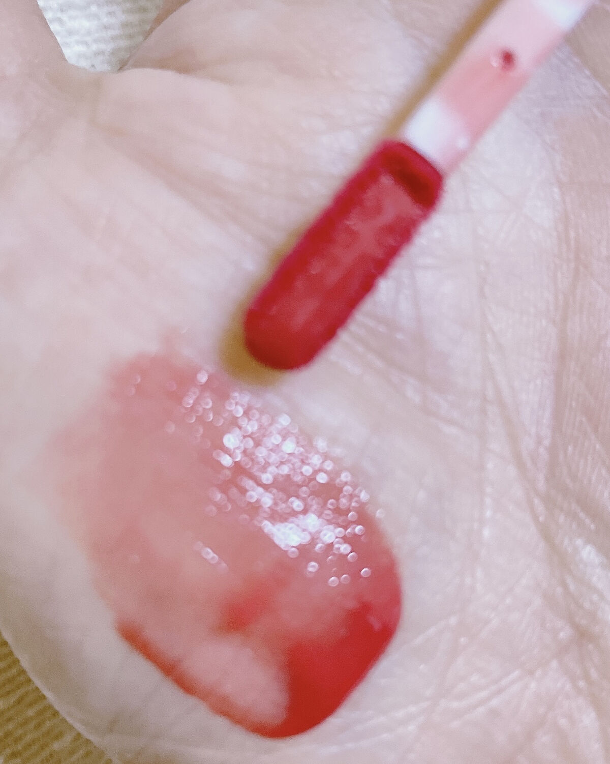 ウォータリーティントリップ/CEZANNE/リップティントを使ったクチコミ（2枚目）