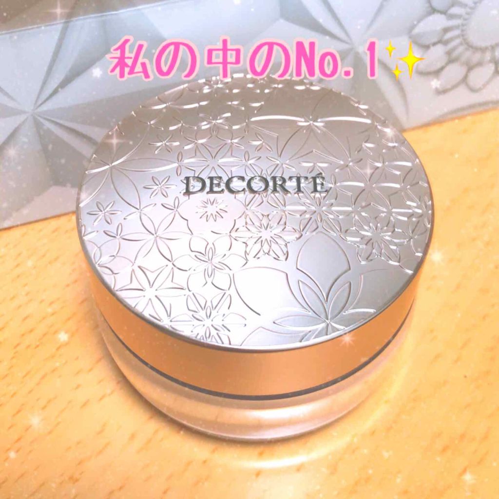 AQ MW フェイスパウダー/DECORTÉ/ルースパウダーを使ったクチコミ(1枚目)
