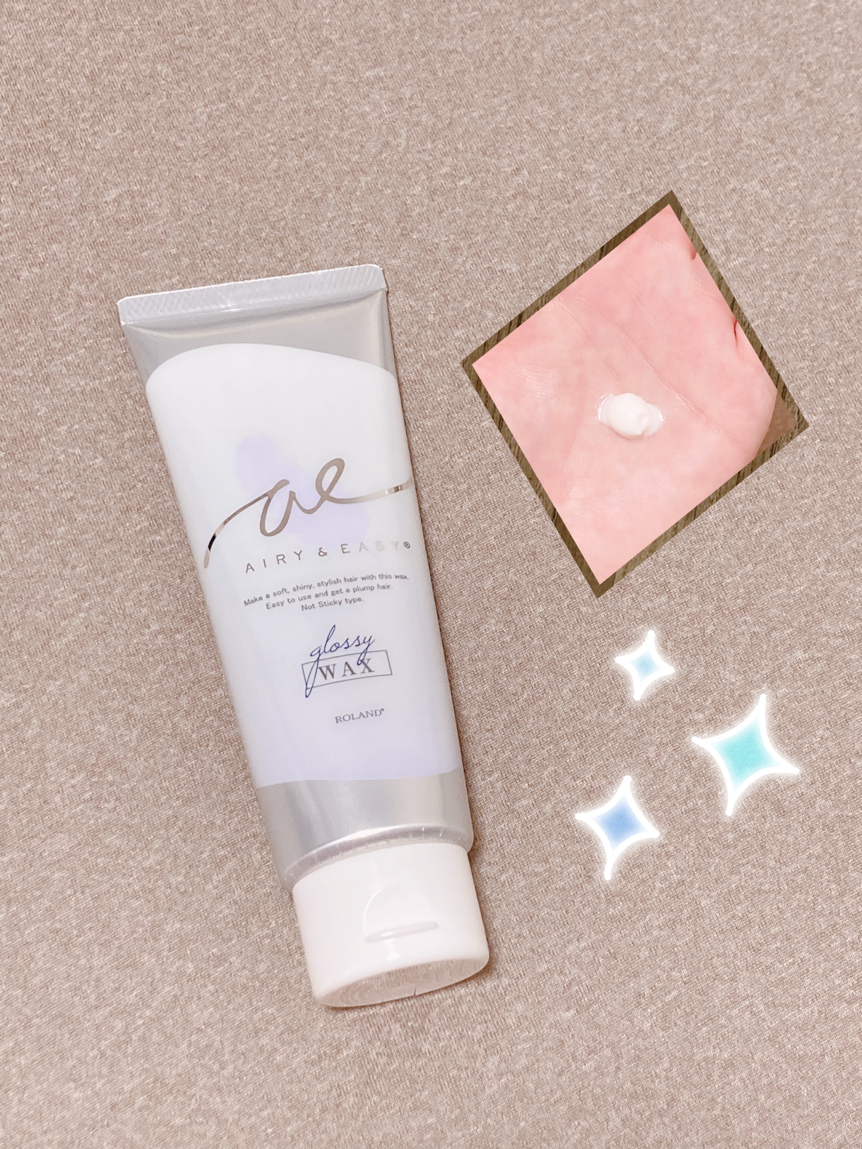 グロッシーヘアワックス/エアリー&イージー/ヘアワックス・クリームを使ったクチコミ（1枚目）