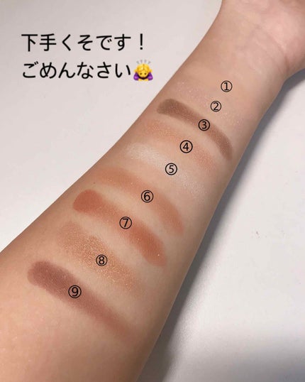 UR GLAM BLOOMING EYE COLOR PALETTE/U R GLAM/アイシャドウパレットを使ったクチコミ(3枚目)