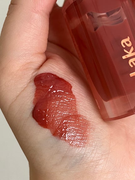ジェリーイングヌードグロス/Laka/リップグロスを使ったクチコミ(2枚目)