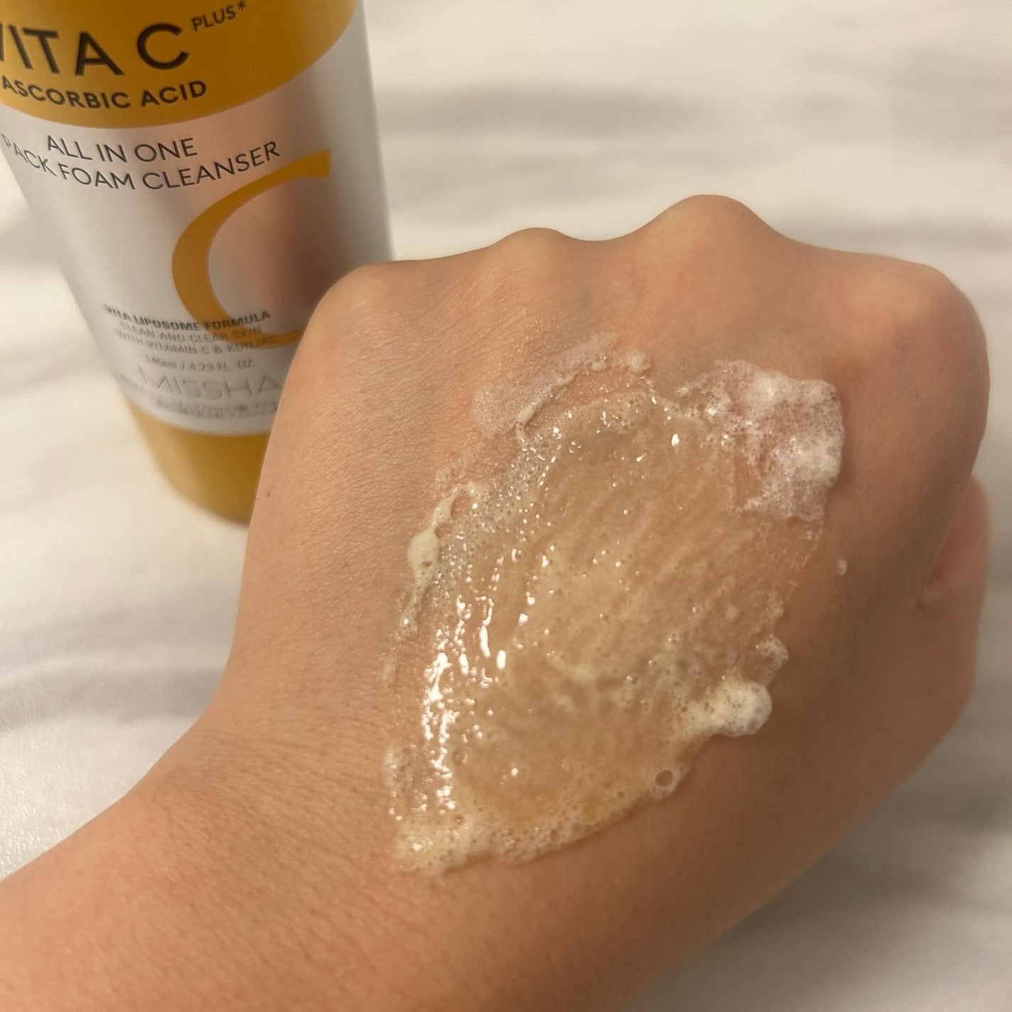 ミシャ ビタシープラス 泡マスク洗顔/MISSHA/泡洗顔を使ったクチコミ(7枚目)