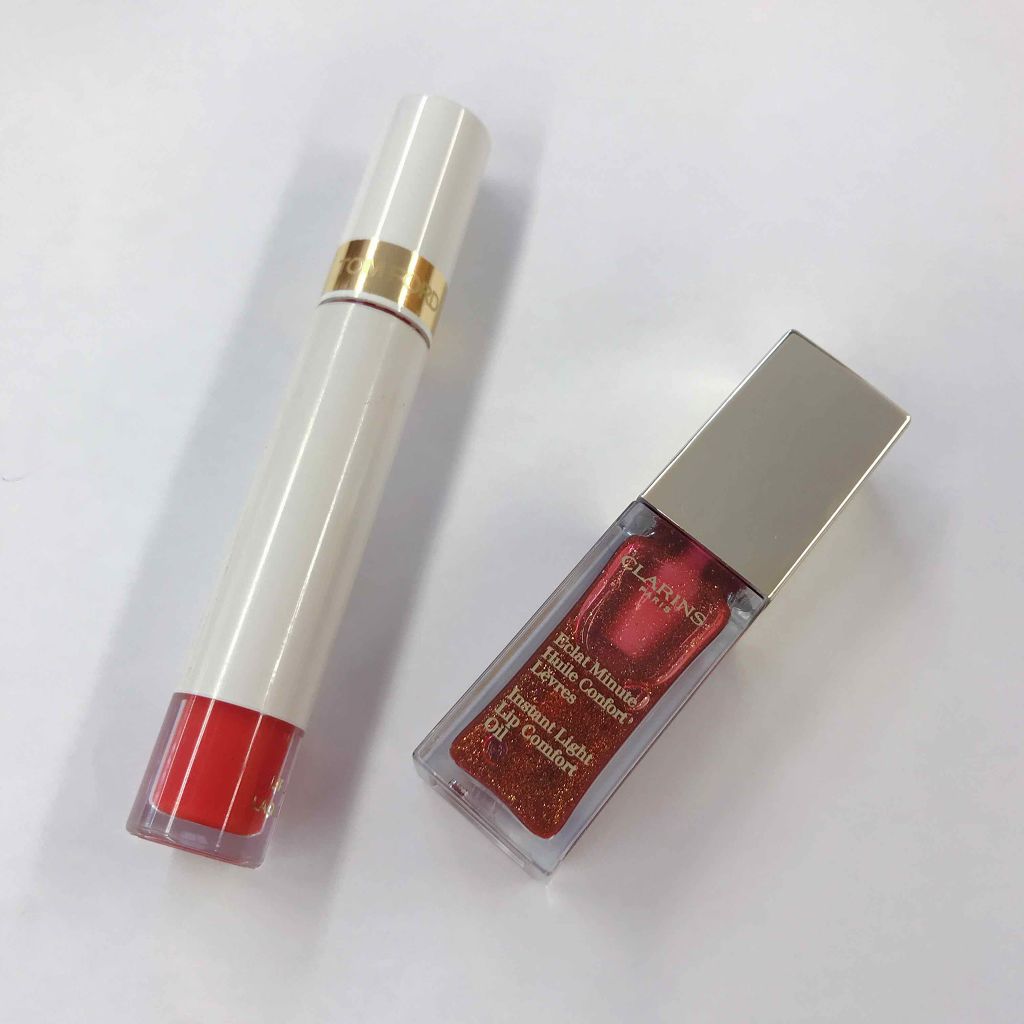 コンフォート リップオイル /CLARINS/リップグロスを使ったクチコミ(4枚目)