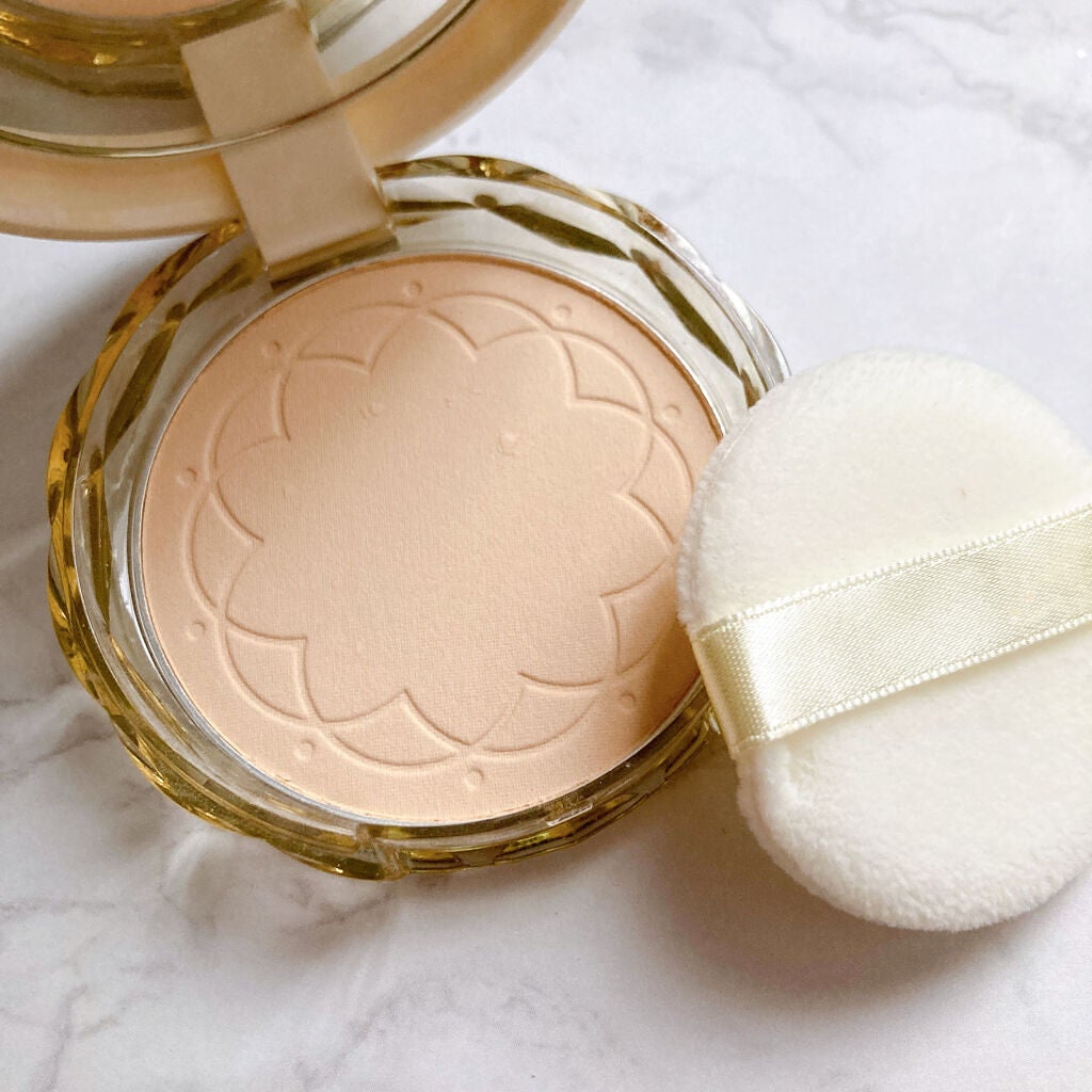 UVシルクカバーパウダー/CEZANNE/プレストパウダーを使ったクチコミ(1枚目)