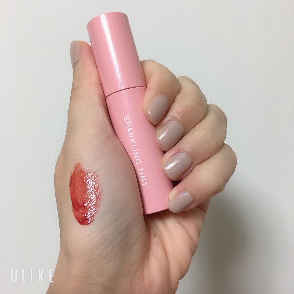 アピュー ジューシーパン スパークリングティント/A’pieu/口紅を使ったクチコミ(3枚目)