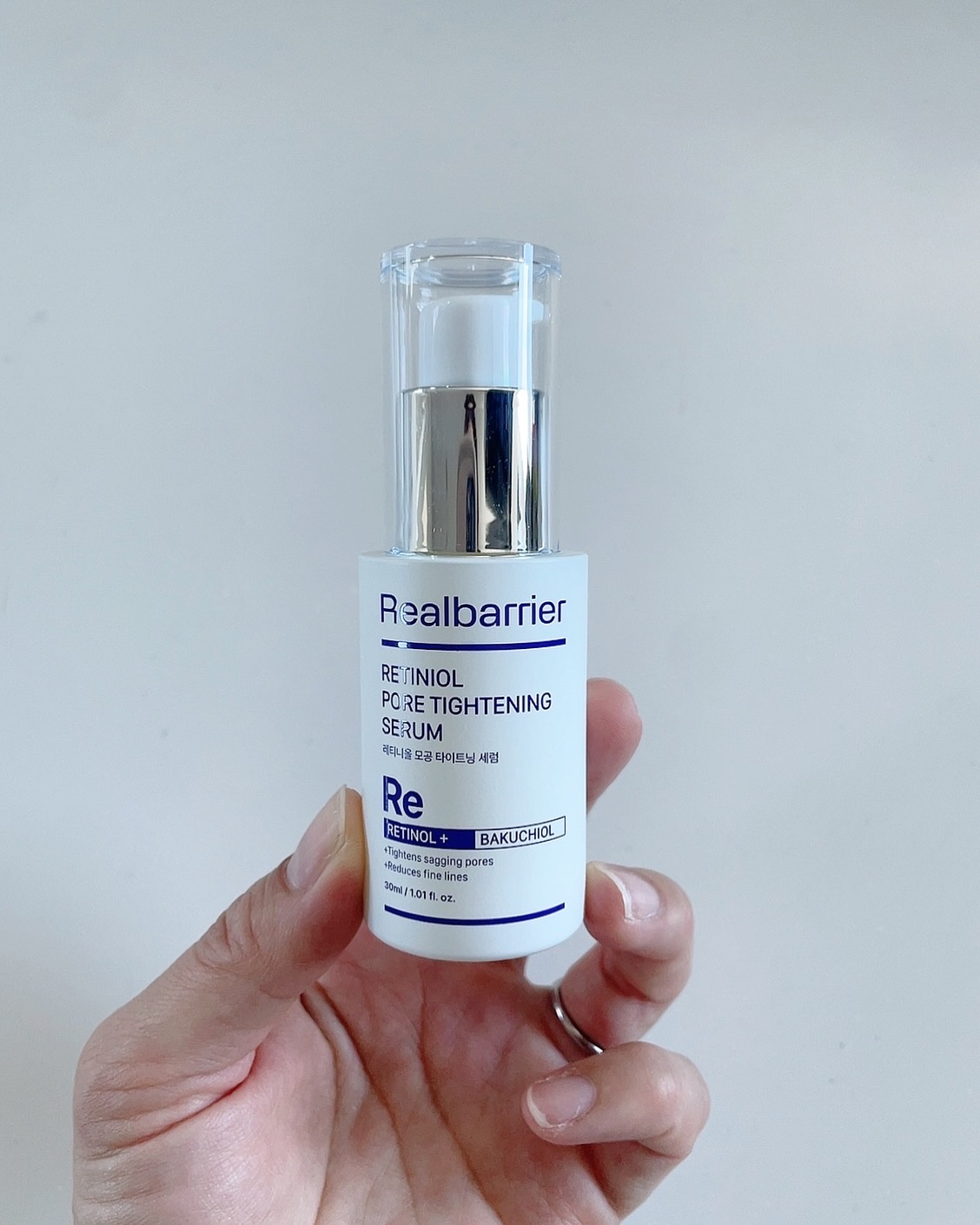 レチ二オールポアタイトニングセラム/Real Barrier/美容液を使ったクチコミ（2枚目）