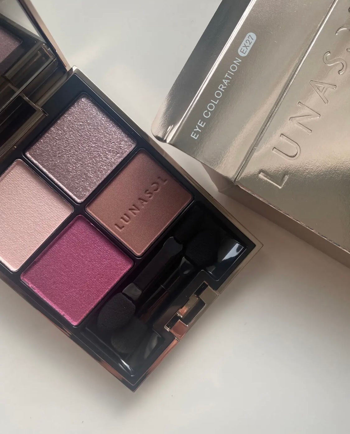 アイカラーレーション/LUNASOL/アイシャドウパレットを使ったクチコミ(1枚目)