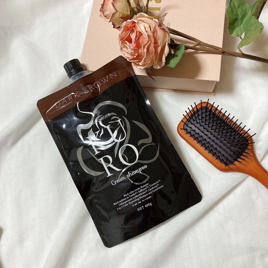 KUROクリームシャンプー/VALANROSE/市販シャンプーを使ったクチコミ(1枚目)