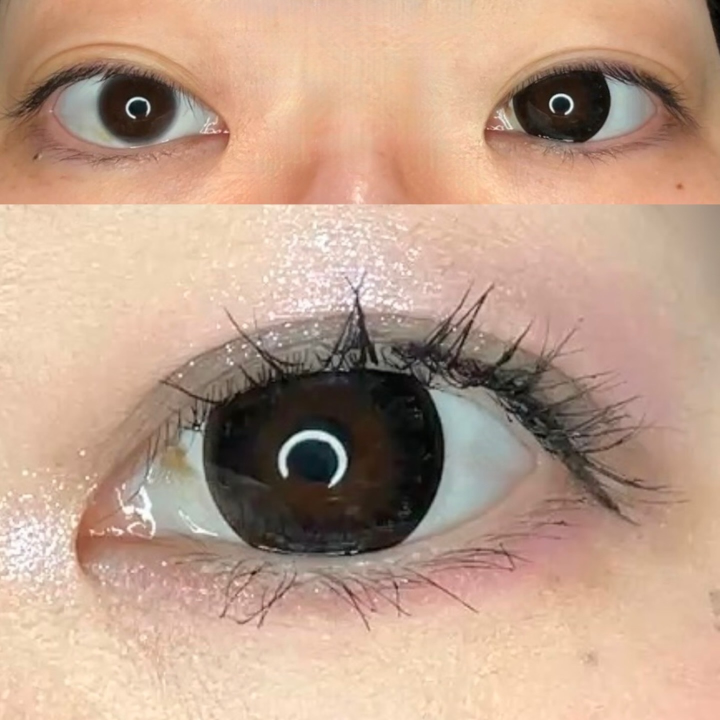 TeAmo 1month/TeAmo/１ヶ月（１MONTH）カラコンを使ったクチコミ（2枚目）