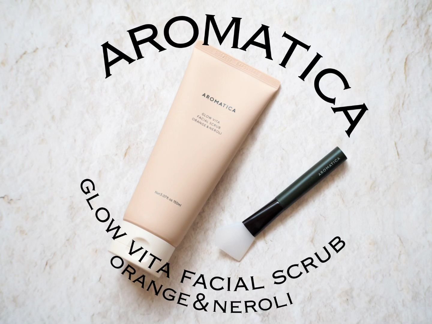 グロービタ フェイシャルスクラブ オレンジ＆ネロリ/AROMATICA/スクラブ・ゴマージュを使ったクチコミ（1枚目）