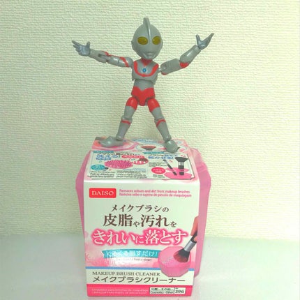 メイクブラシクリーナー/DAISO/その他化粧小物を使ったクチコミ(1枚目)