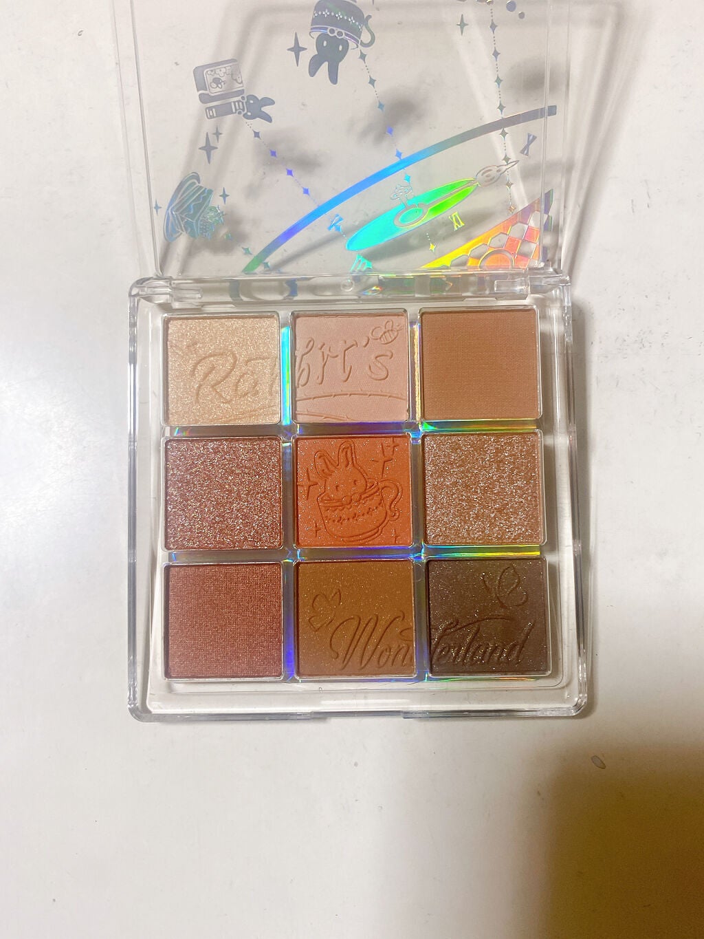クォーツ 9色アイシャドウパレット(ドリームランドアイシャドウ)/ZEESEA/アイシャドウパレットを使ったクチコミ(3枚目)