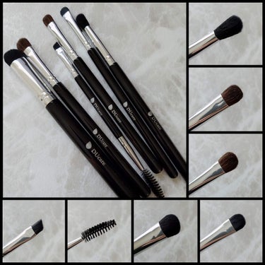 6 Pieaces Eye Makeup Brush Set/DUcare/メイクブラシを使ったクチコミ（2枚目）