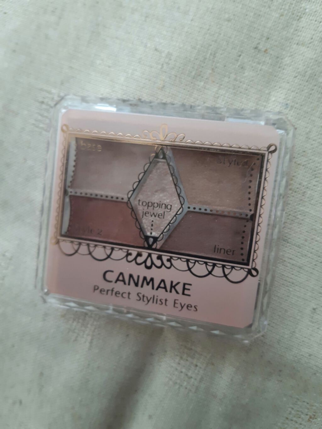 【旧品】パーフェクトスタイリストアイズ/キャンメイク/アイシャドウパレットを使ったクチコミ（1枚目）