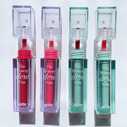 ザ ウォータリーデューティント/MERZY/リップティントを使ったクチコミ(2枚目)