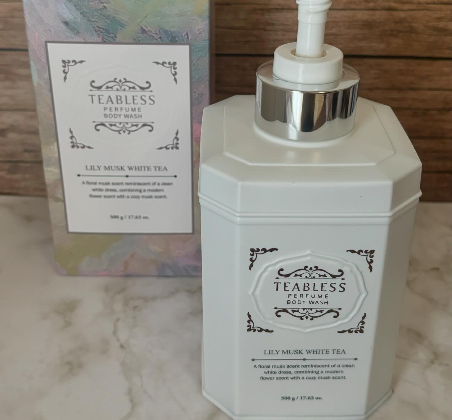 パフュームハンドクリーム リリームスクホワイトティーの香り/TEABLESS/ハンドクリームを使ったクチコミ（2枚目）