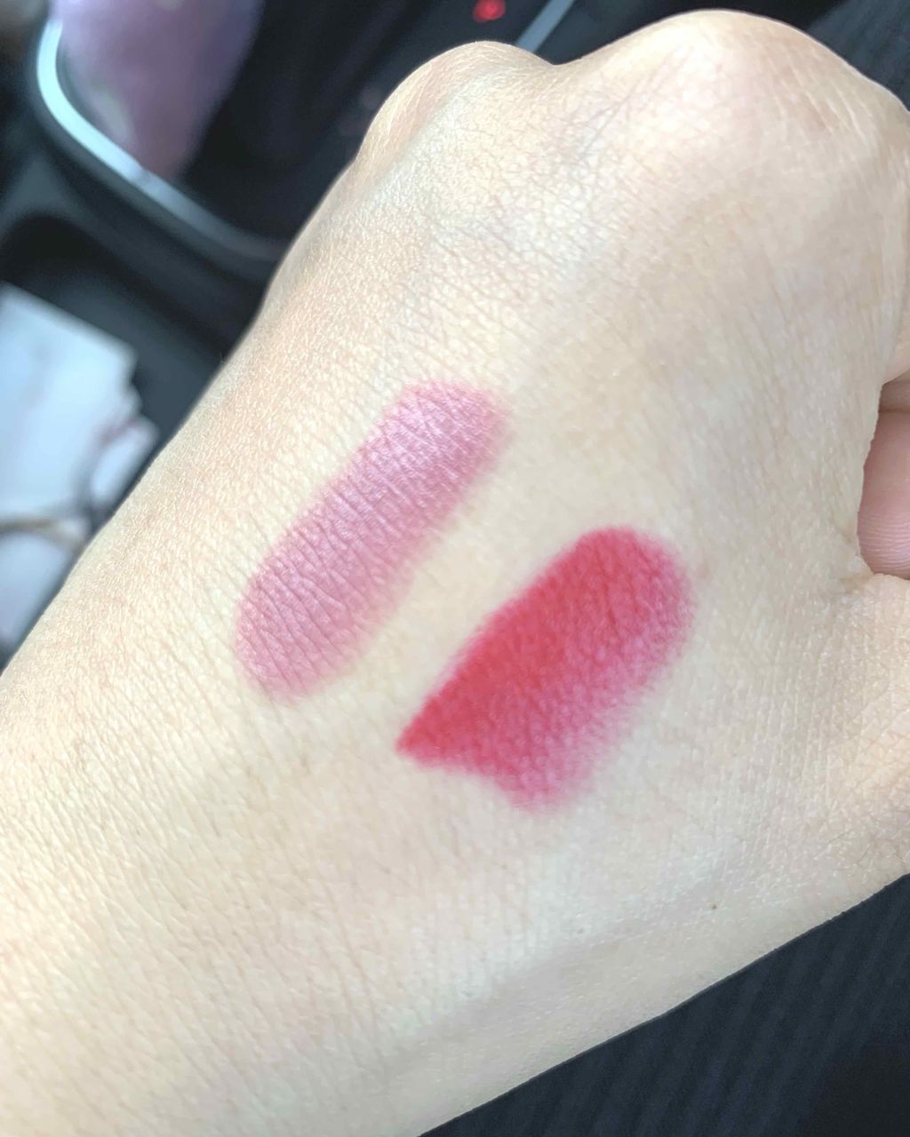 UR GLAM　CREAMY LIPSTICK EX/U R GLAM/口紅を使ったクチコミ（3枚目）