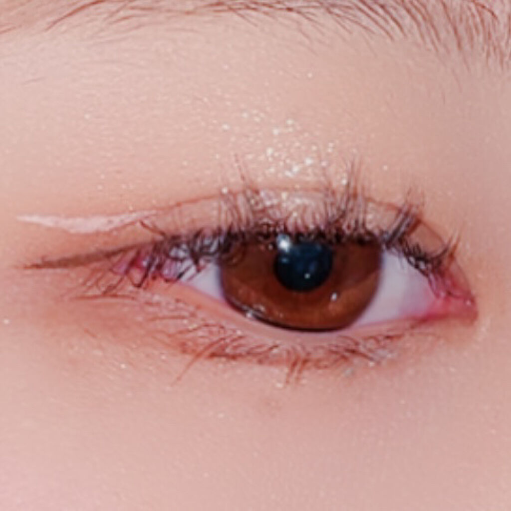 グリッターイルミネーションライナー/CipiCipi/リキッドアイライナーを使ったクチコミ（2枚目）